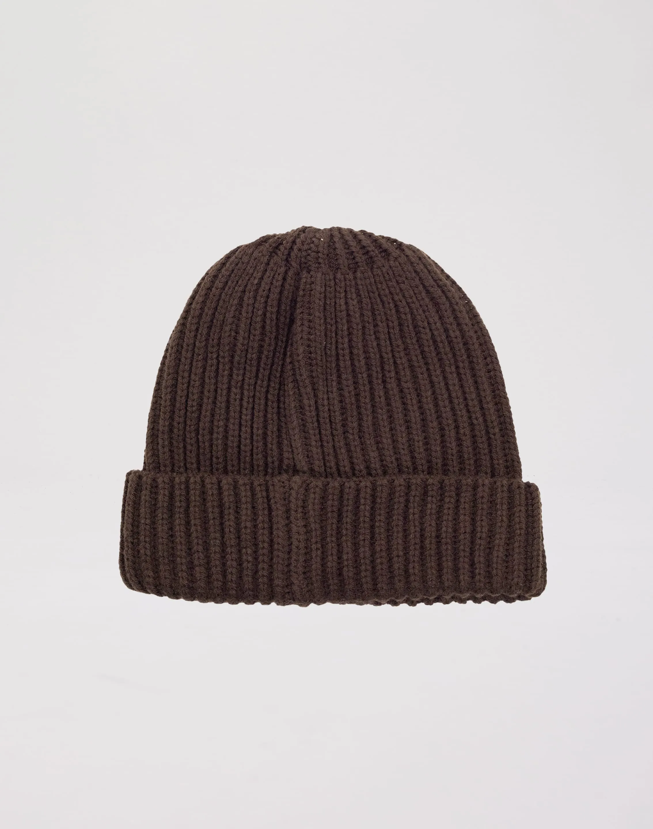 Kim And Bae Rib Cuff Beanie
