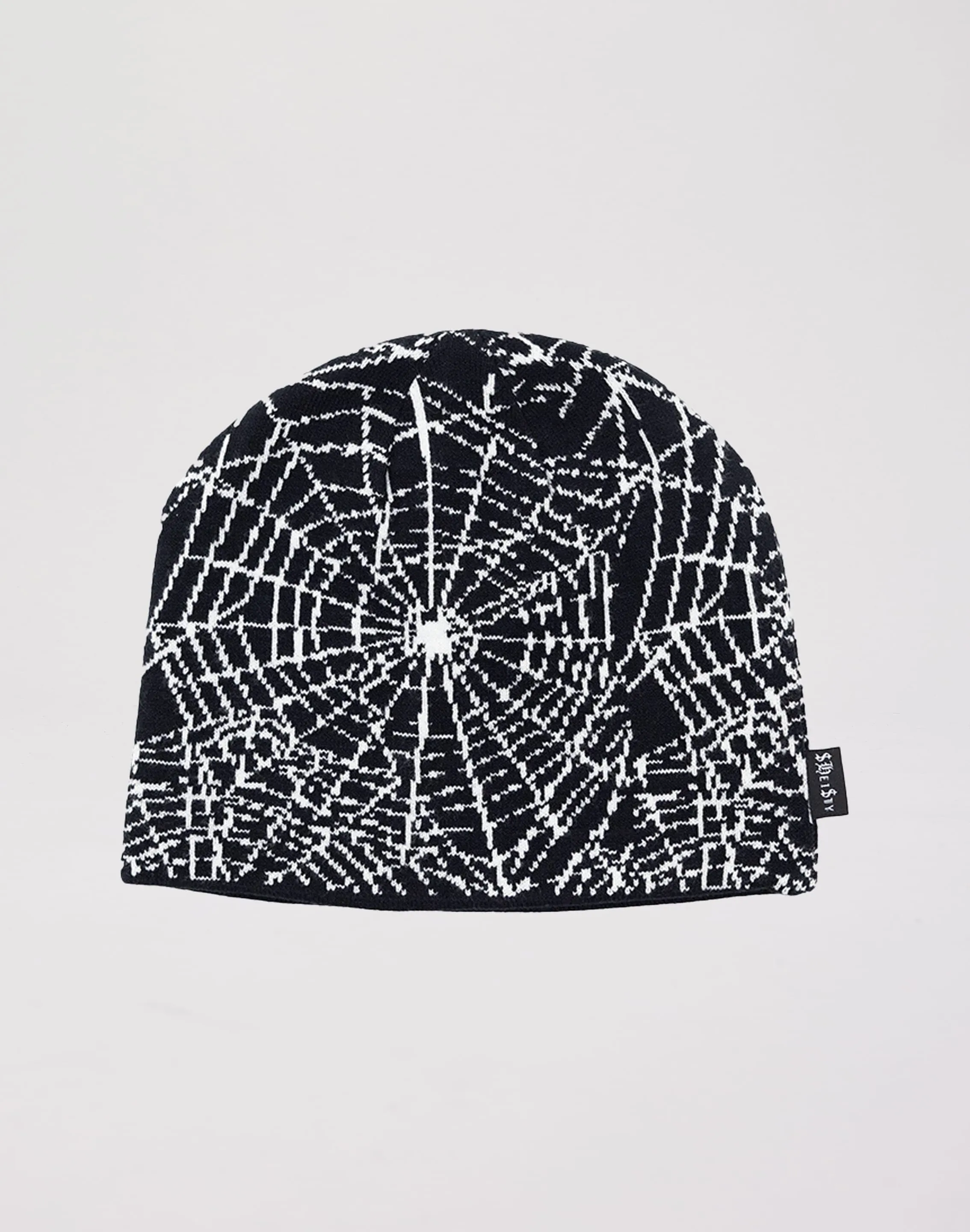 Know Bad Daze Spider Web Reversible Beanie