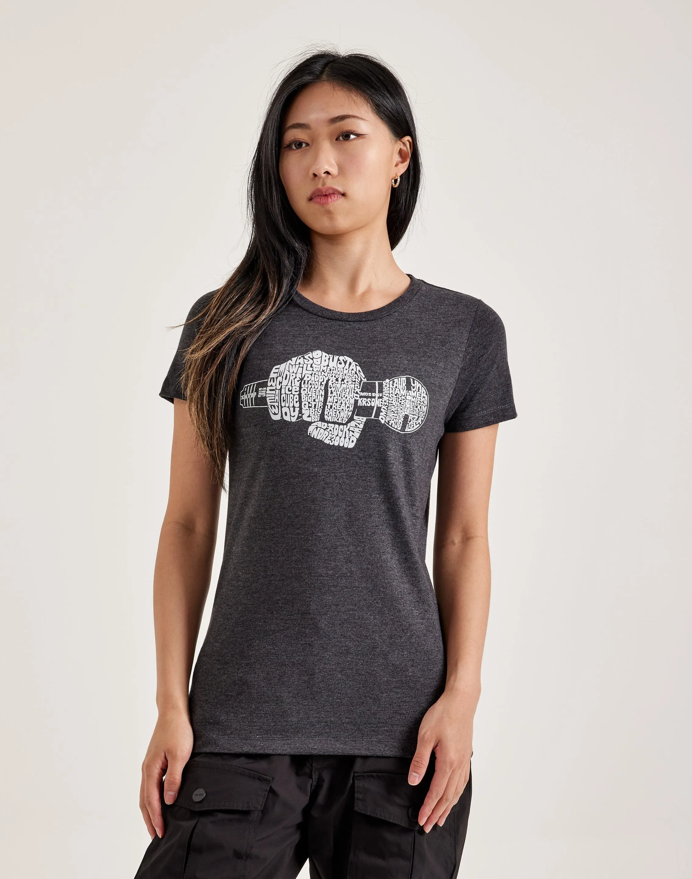 LA Pop Art Word Art '90s Rappers Tee