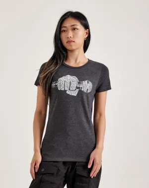 LA Pop Art Word Art '90s Rappers Tee