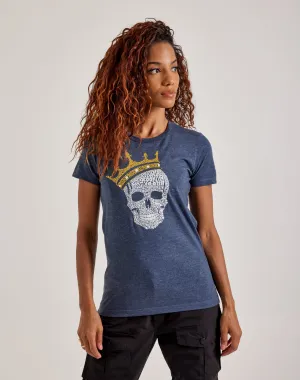 LA Pop Art Word Art Brooklyn Crown Tee