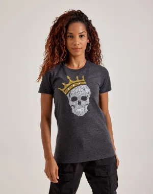 LA Pop Art Word Art Brooklyn Crown Tee