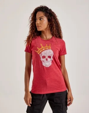 LA Pop Art Word Art Brooklyn Crown Tee