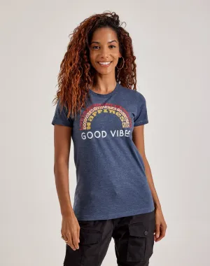 LA Pop Art Word Art Good Vibes Tee