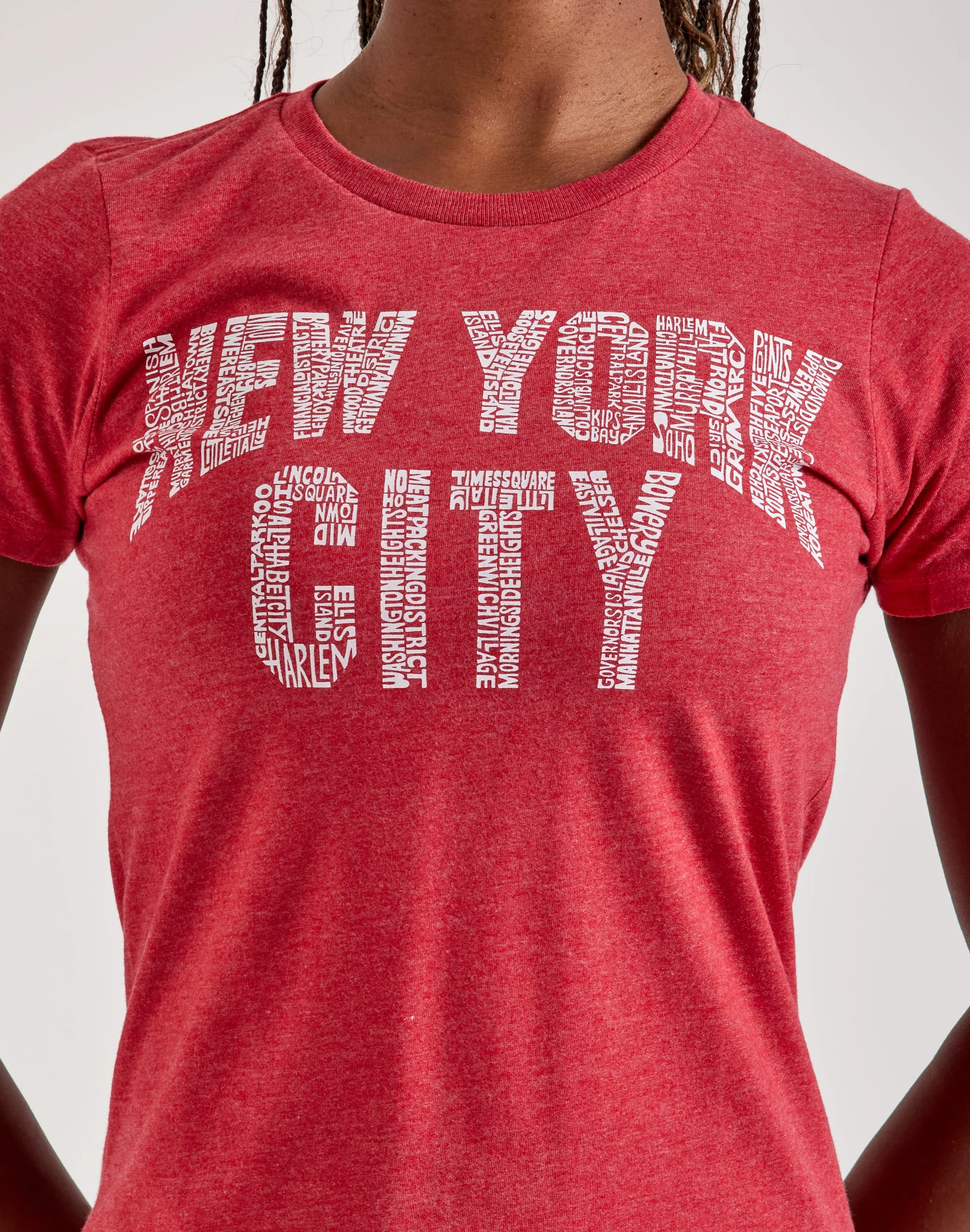 LA Pop Art Word Art New York City Tee
