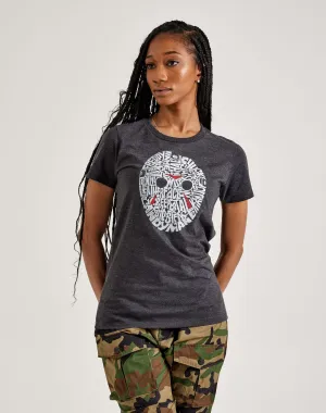 LA Pop Art Word Art Slasher Movie Villains Tee