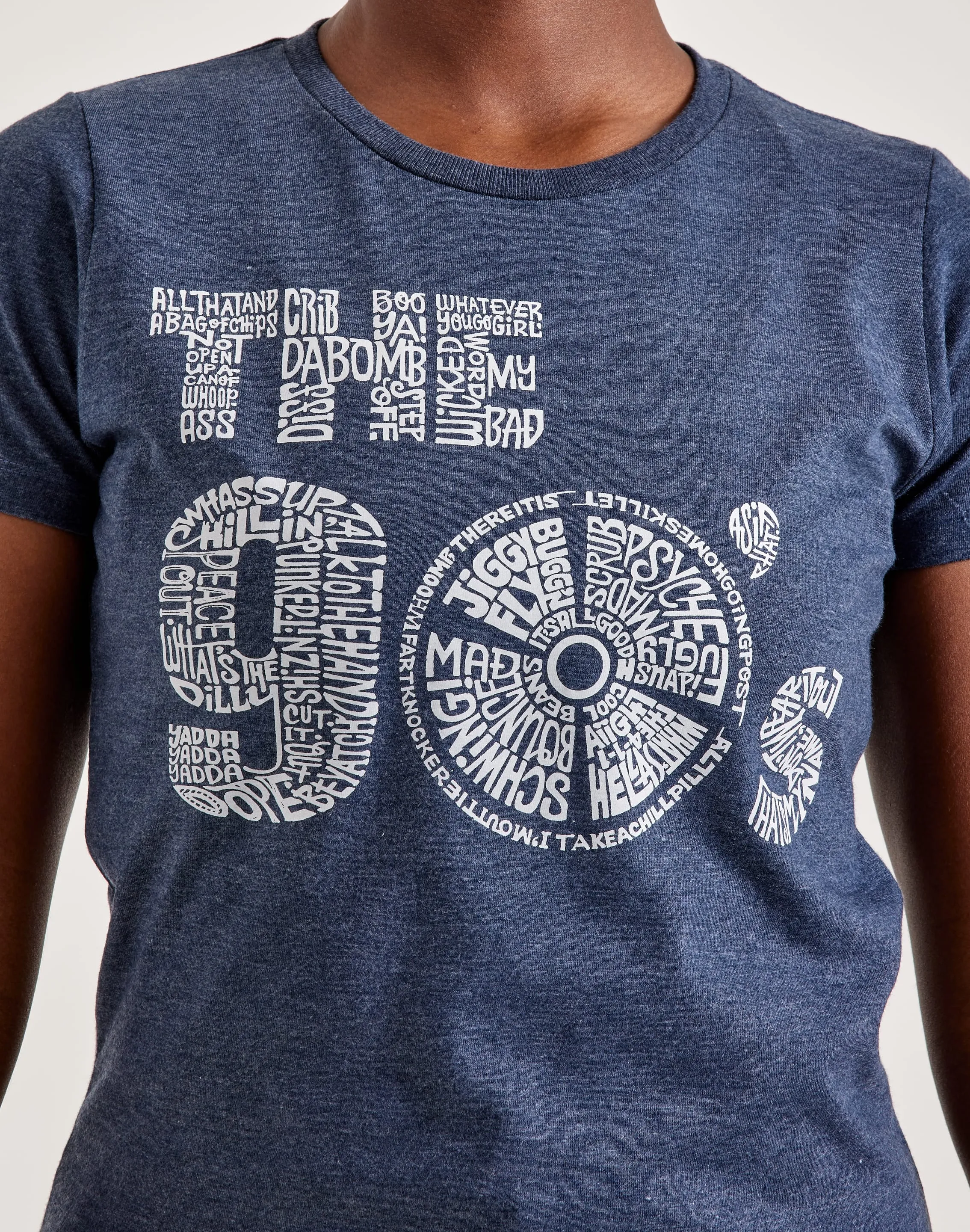 LA Pop Art Word Art The '90s Tee