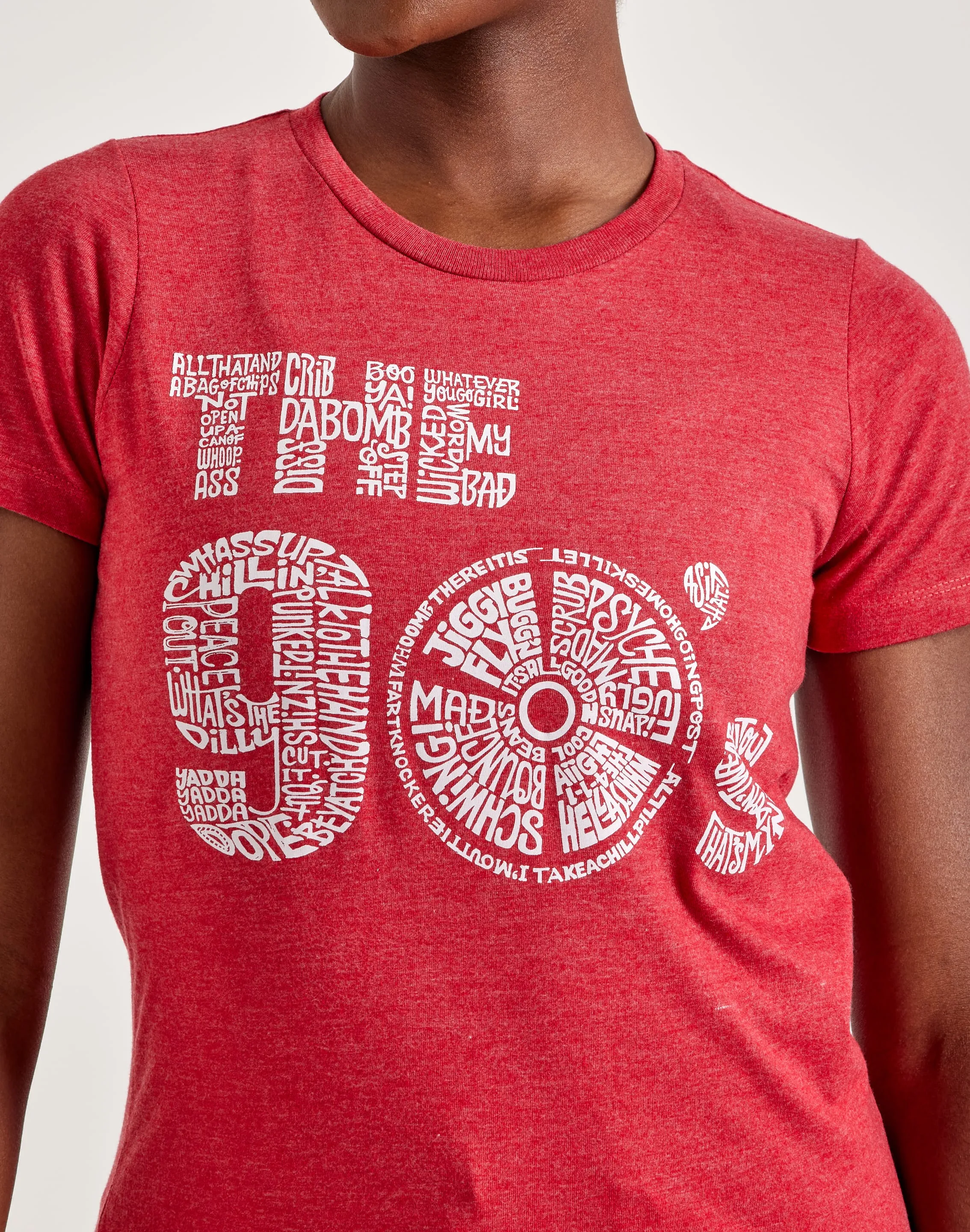 LA Pop Art Word Art The '90s Tee
