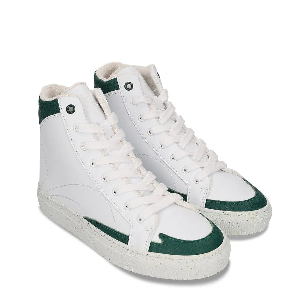 London Unisex Pi?atex & Apple Leather Vegan Sneakers | Green