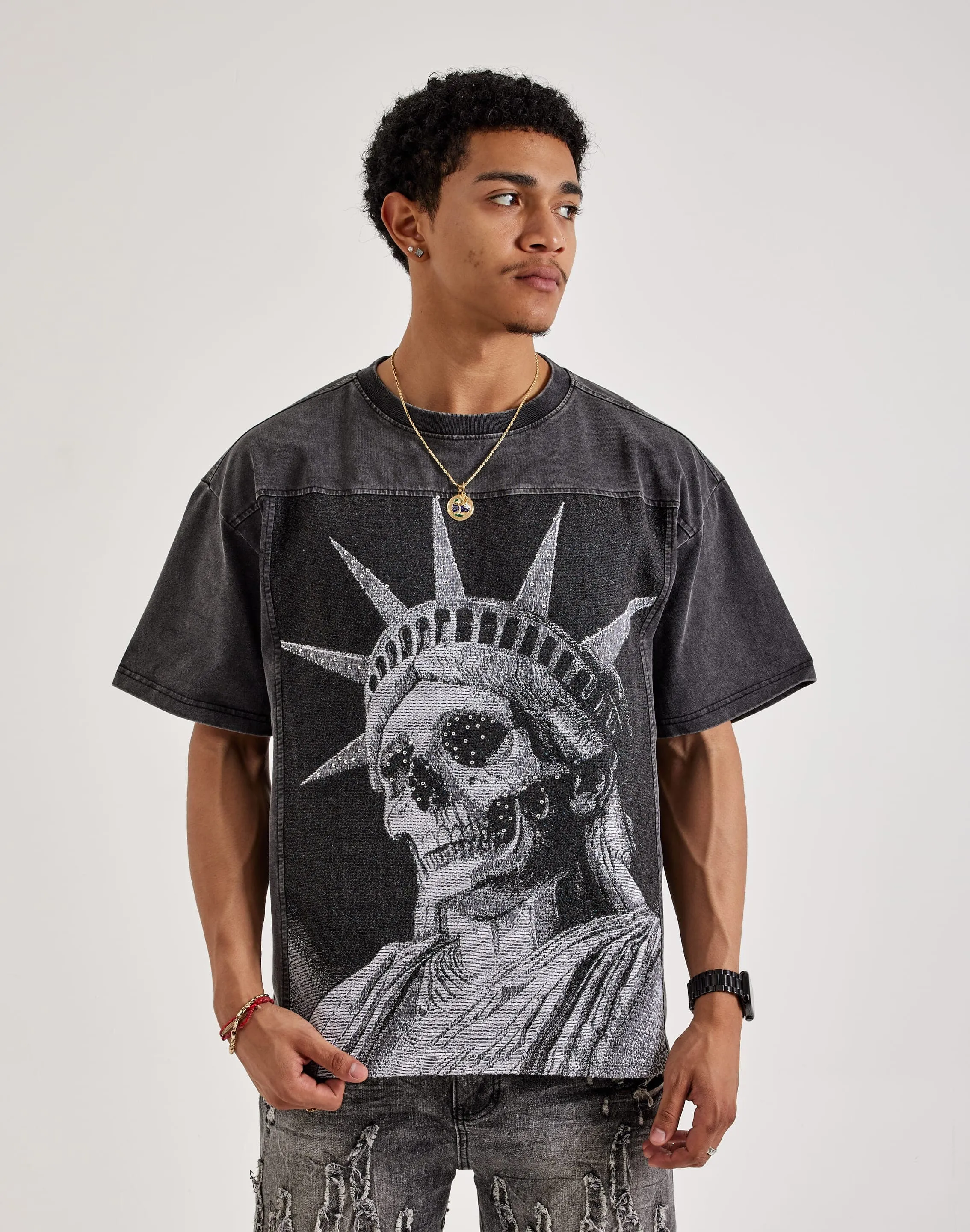 Majestik Liberty Tapestry Tee