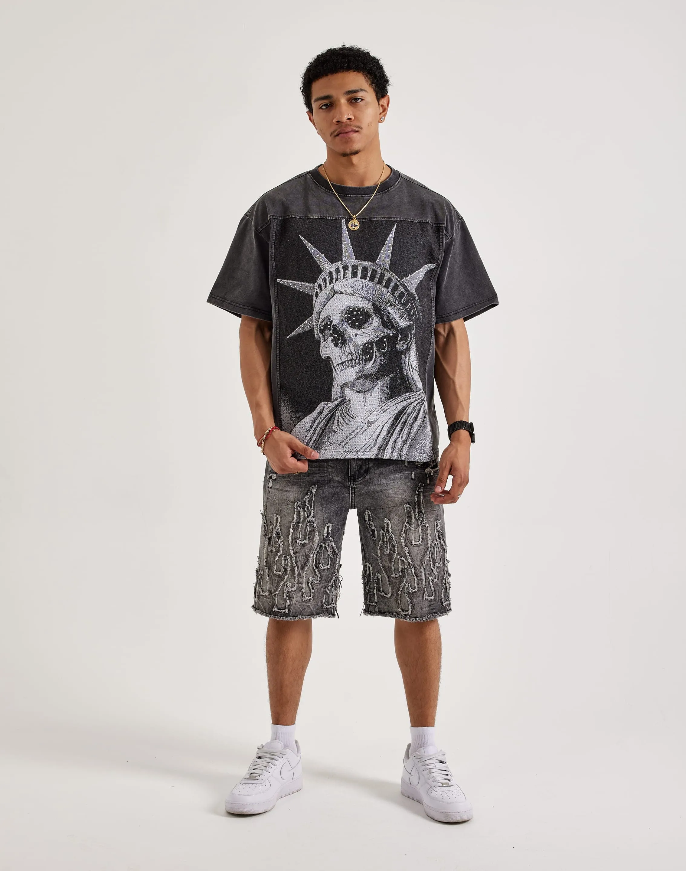 Majestik Liberty Tapestry Tee