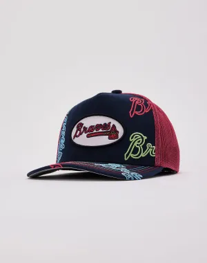 Mitchell & Ness Atlanta Braves Truck It Trucker Hat
