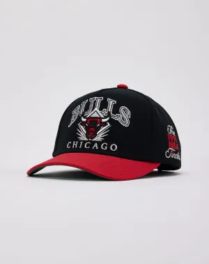 Mitchell & Ness Chicago Bulls Pro Pinch Snapback Hat