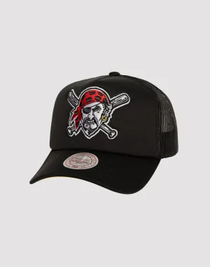 Mitchell & Ness Pittsburgh Pirates MLB Evergreen Trucker Green Snapback