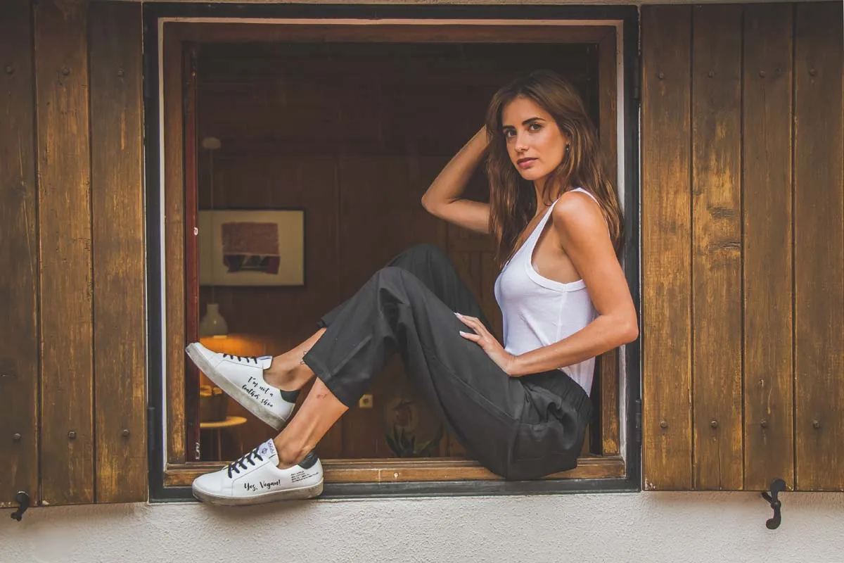 My Tennis Yes Vegan Apple Leather Sneakers | Vegan