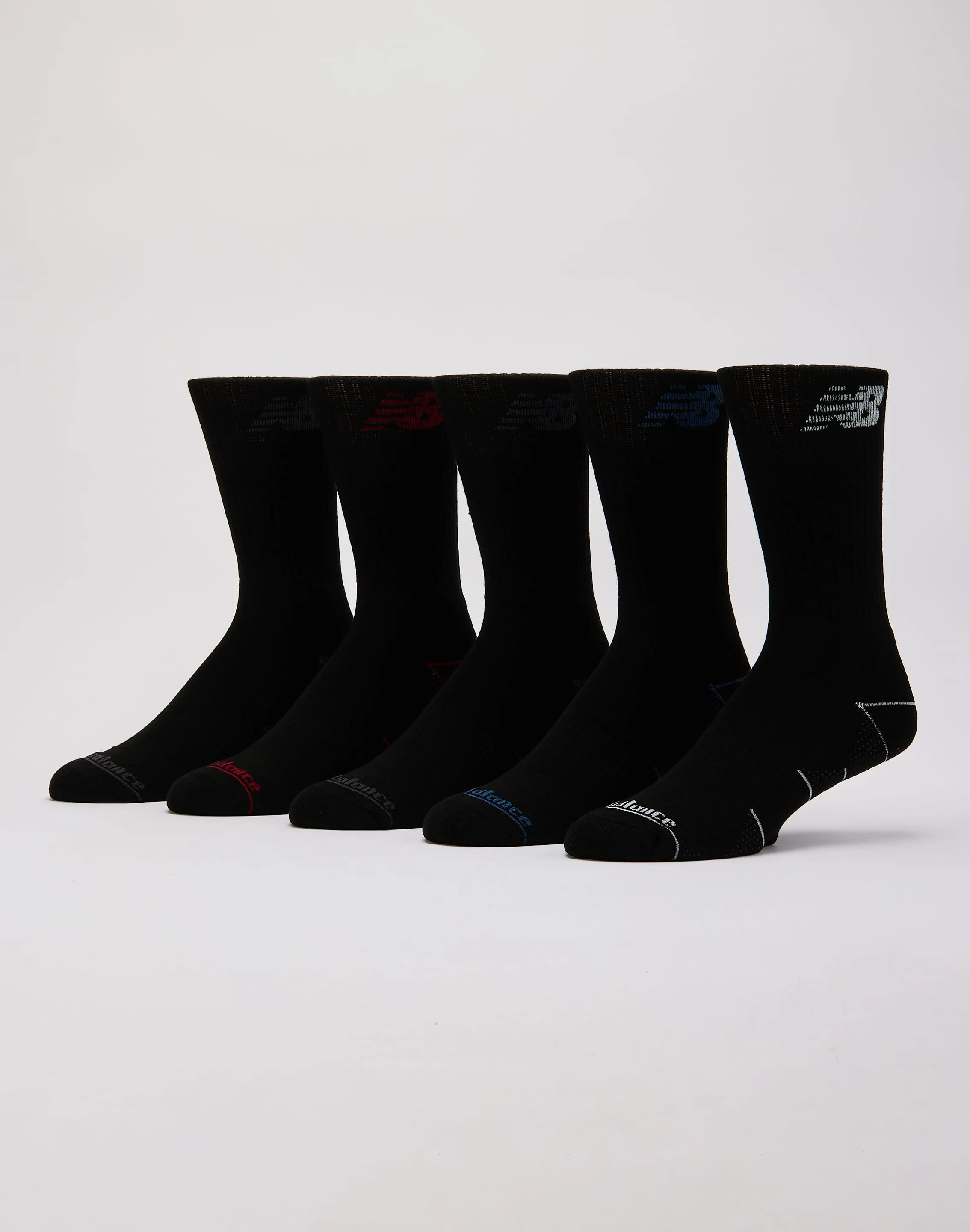 New Balance Crew Socks 5-Pack