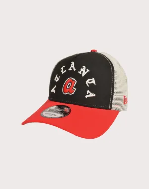 New Era Atlanta Braves 9FORTY A-Frame Blood Line Snapback Hat