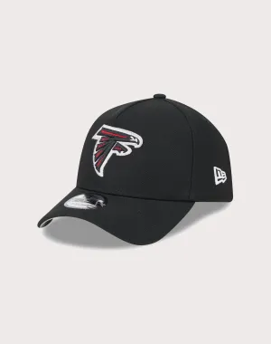 New Era Atlanta Falcons 9FORTY A-Frame Basic Snapback Hat-Black