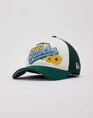 New Era Baltimore Orioles State Flower Trucker Hat