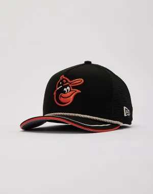 New Era Baltimore Orioles Vintage Rope Trucker Hat