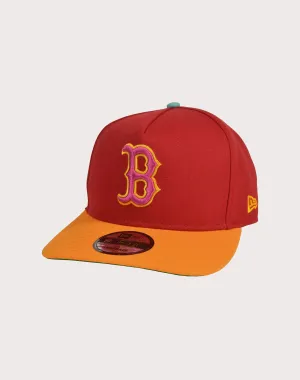 New Era Boston Red Sox 9FIFTY A-Frame Spring Snapback Hat