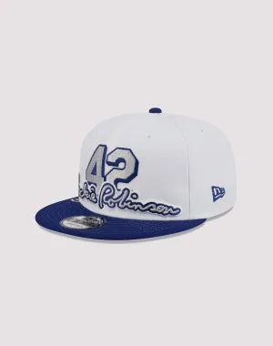 New Era Brooklyn Dodgers Jackie Robinson Signature 9Fifty Snapback Hat