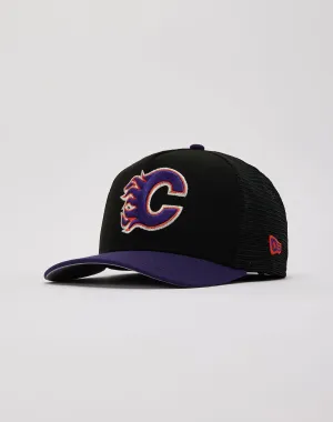 New Era Calgary Flames 9Fifty A-Frame Trucker Hat