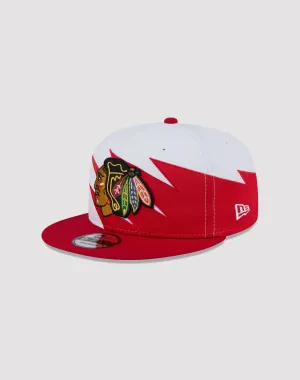 New Era Chicago Blackhawks Jagged 9Fifty Snapback Hat