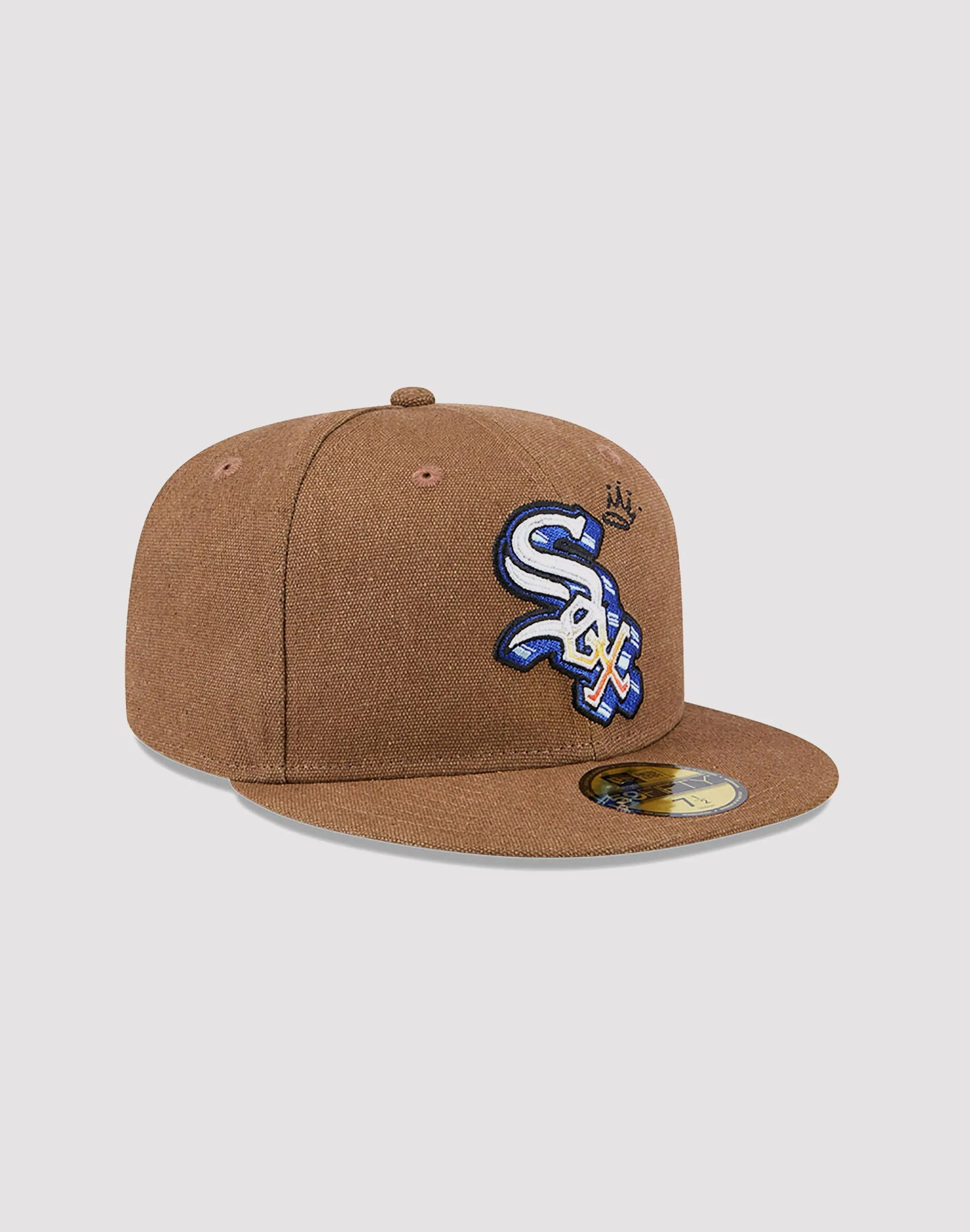 New Era Chicago White Sox 59FIFTY Workwear Fitted Hat-Wheat