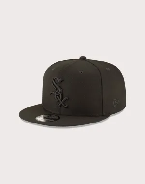 New Era Chicago White Sox 9FIFTY Snapback Hat - Black/Black