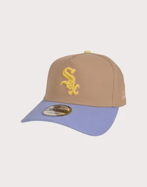 New Era Chicago White Sox 9FORTY A-Frame Sweet Escape Snapback Hat-Khaki