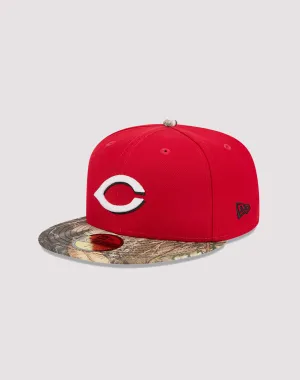 New Era Cincinnati Reds 59FIFTY Real Camo Fitted Hat