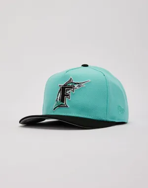 New Era Florida Marlins 9Fifty A-Frame Snapback Hat
