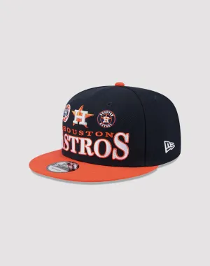 New Era Houston Astros Archive 9Fifty Snapback Hat
