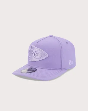 New Era Kansas City Chiefs 9FIFTY A Frame Flood Snapback Hat