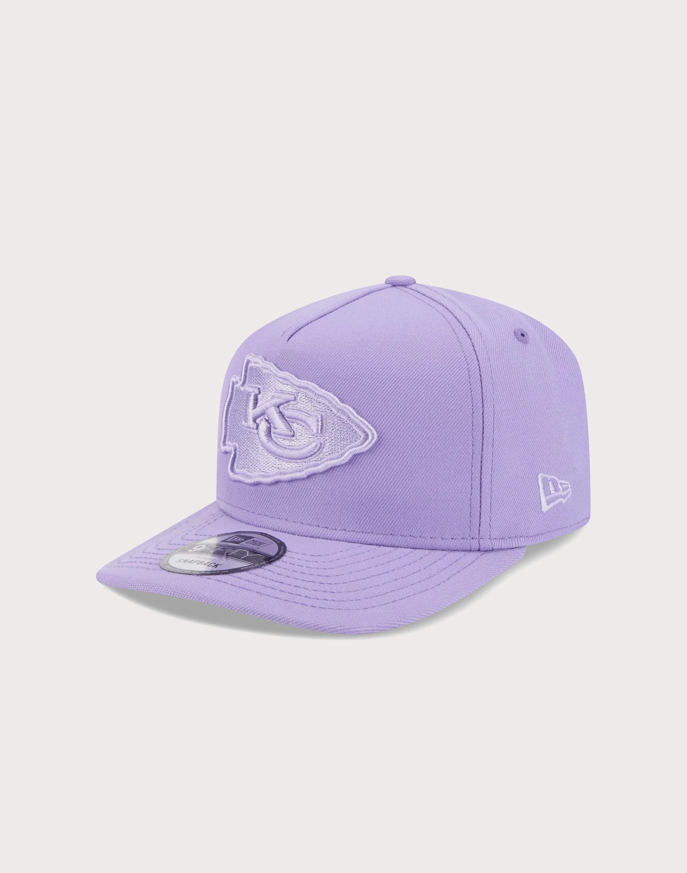 New Era Kansas City Chiefs 9FIFTY A Frame Flood Snapback Hat