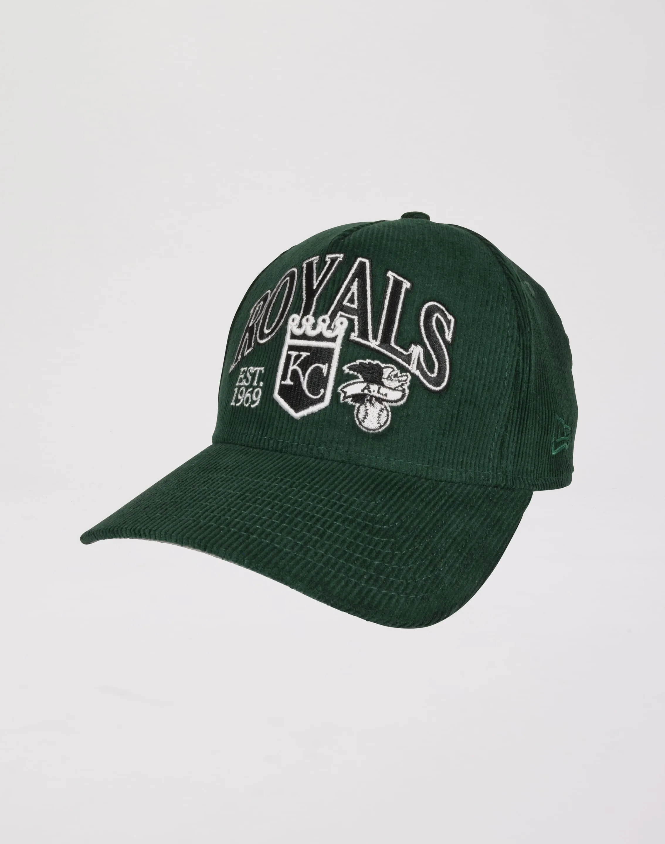 New Era Kansas City Royals 9FORTY A-Frame Dk Green Snapback