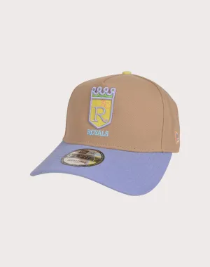 New Era Kansas City Royals 9FORTY A-Frame Sweet Escape Snapback Hat