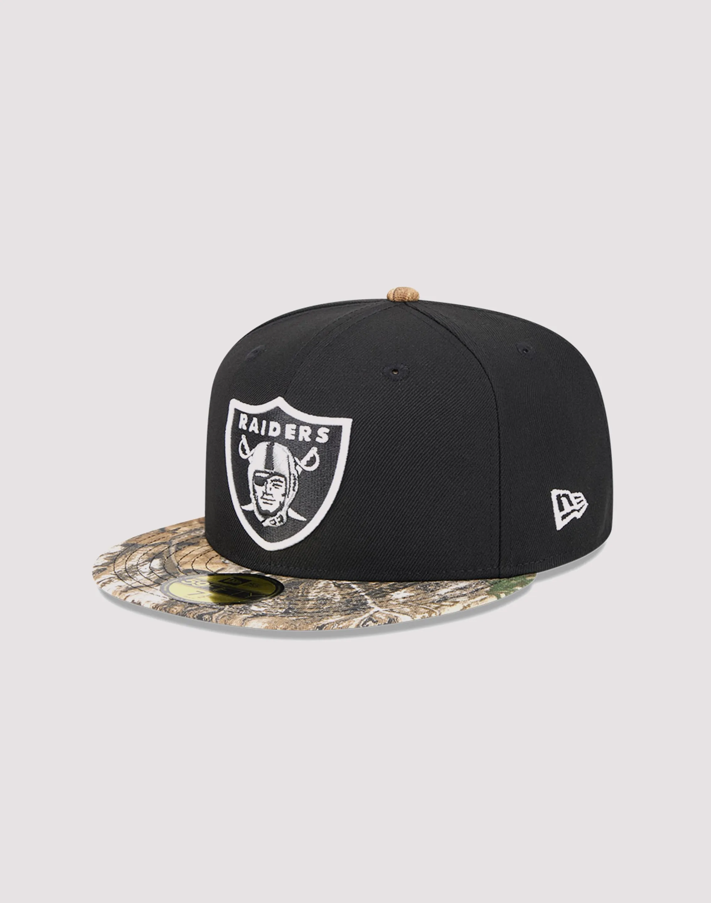 New Era Las Vegas Raiders 59FIFTY Real Camo Fitted Hat