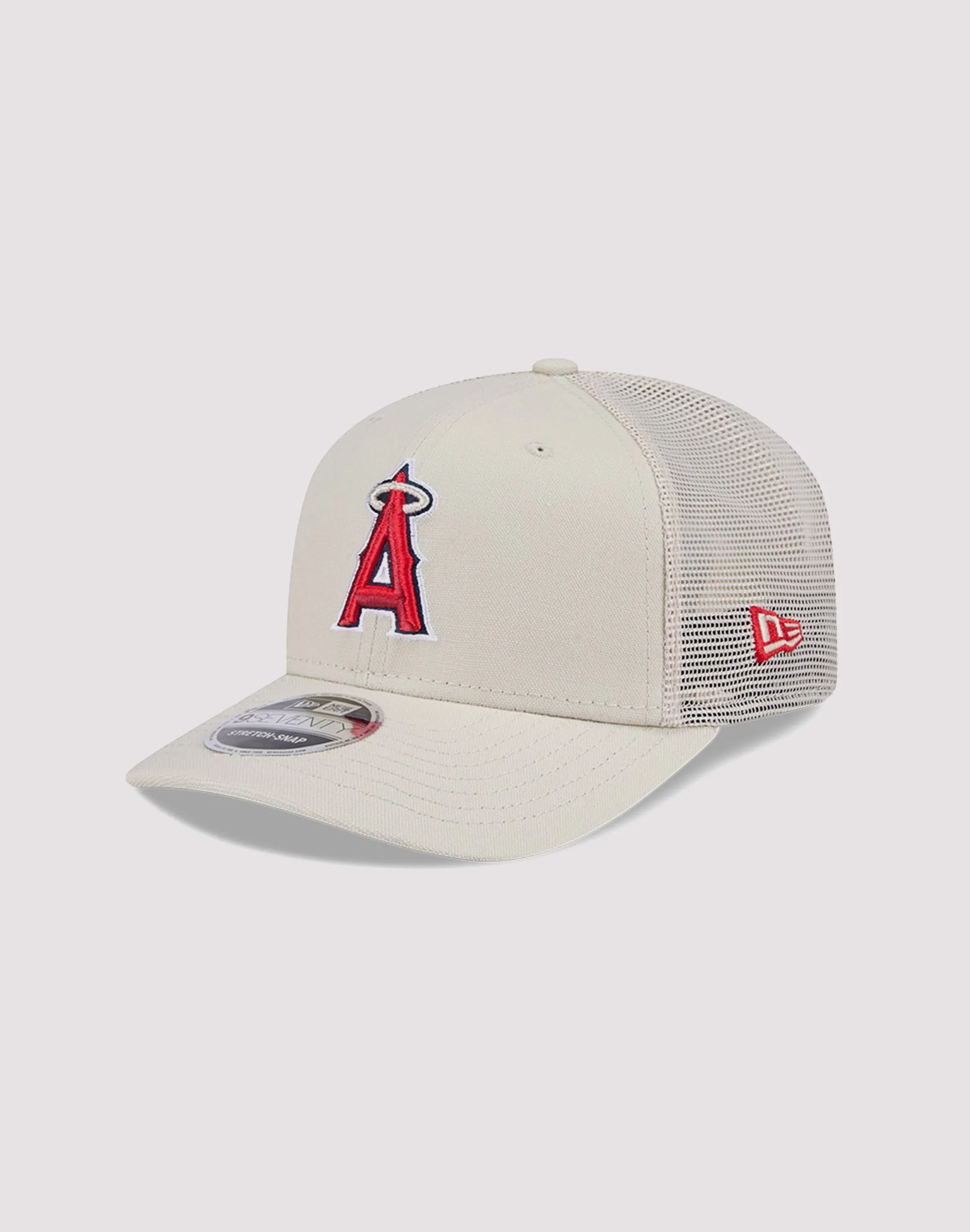 New Era Los Angeles Angels Canvas 9SEVENTY Trucker Hat