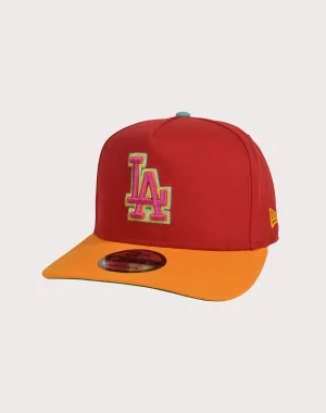 New Era Los Angeles Dodgers 9FIFTY A-Frame Spring Snapback Hat
