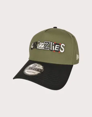 New Era Memphis Grizzlies 9FORTY A Frame Medium Snapback
