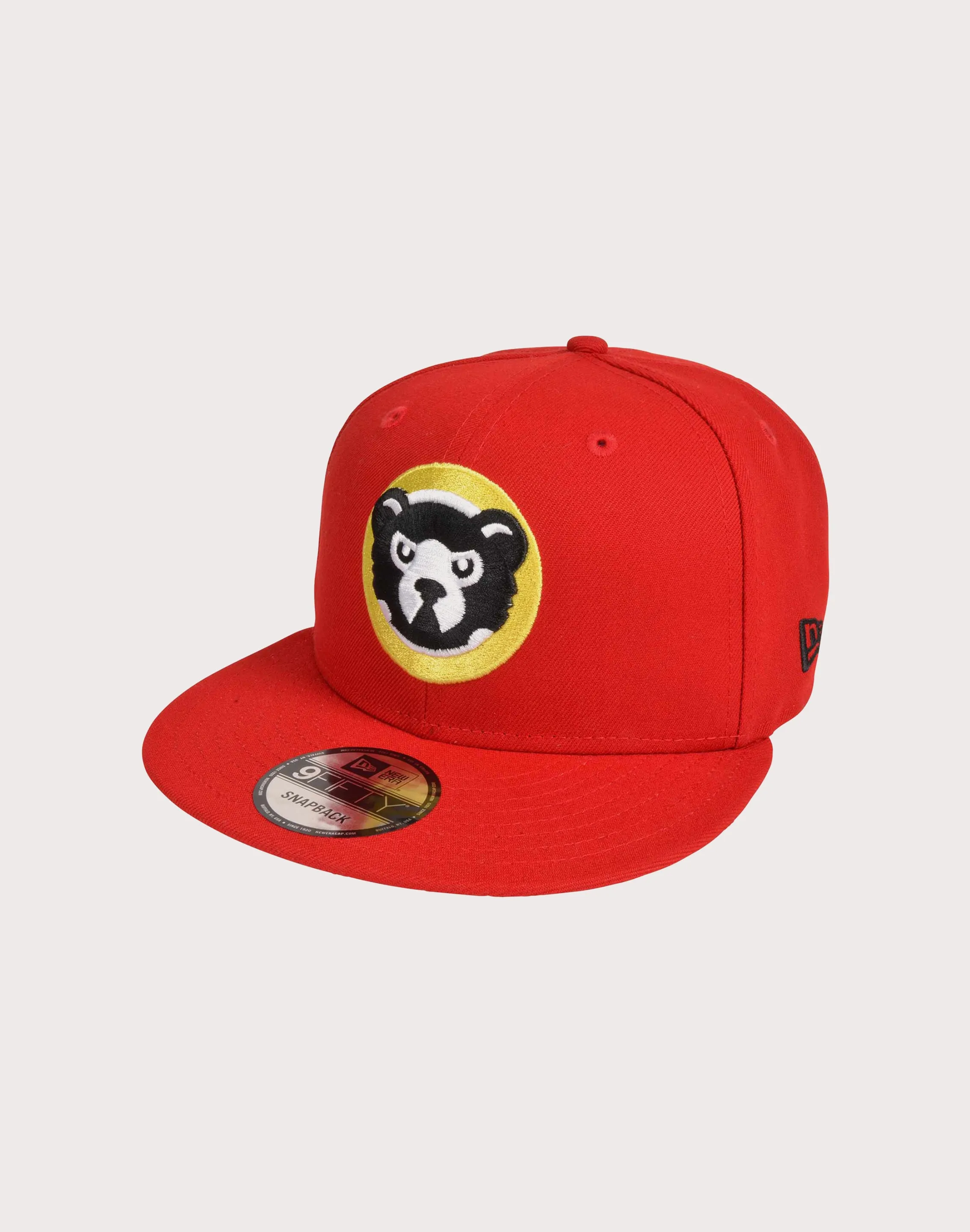 New Era Mens  Chicago Cubs Ferrari Snapback Hat-Red