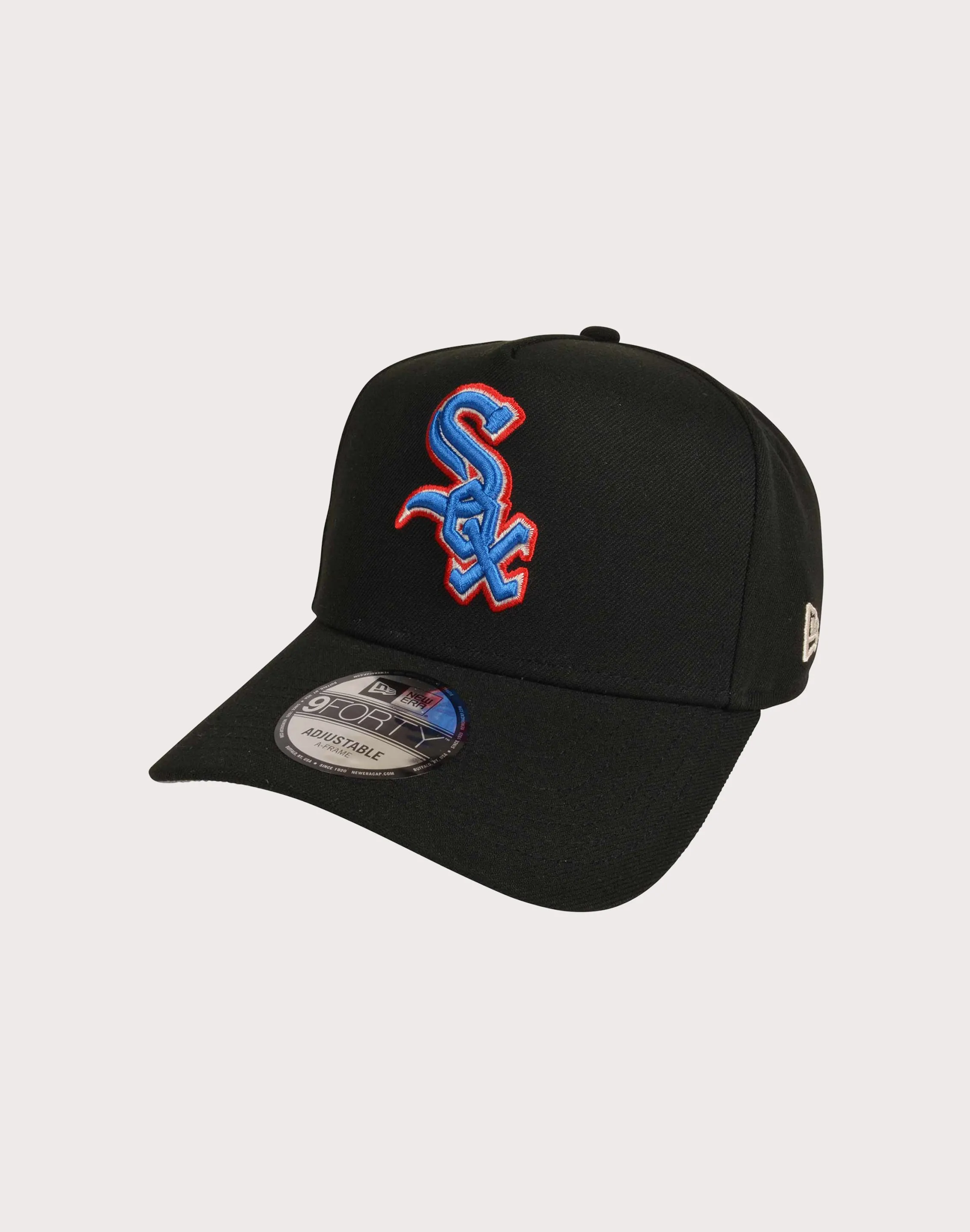 New Era Mens  Chicago White Sox Rare Air Snapback Hat-Black