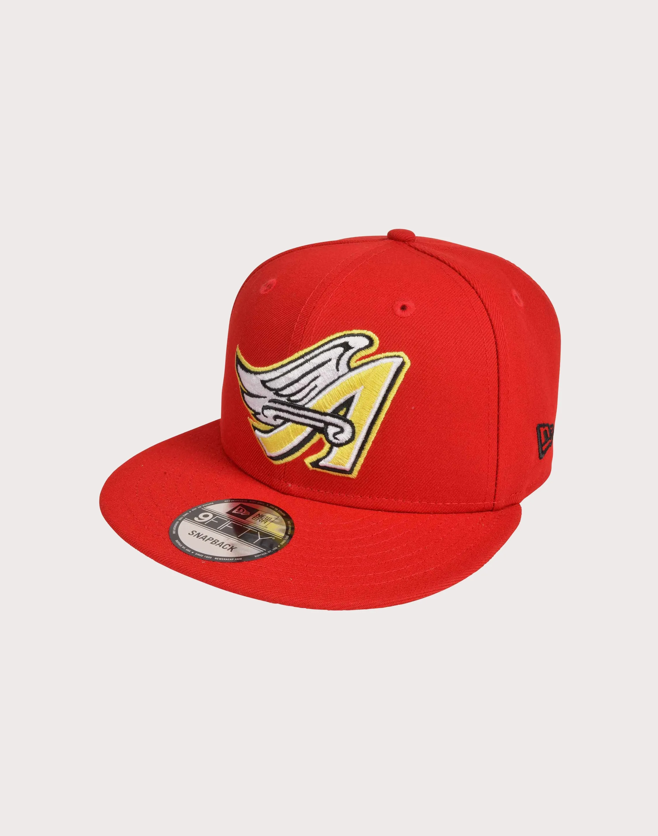 New Era Mens  Los Angeles Angels Ferrari Snapback Hat-Red