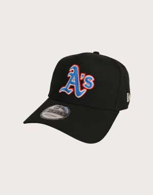 New Era Mens  Oakland Athletics Rare Air Snapback Hat-Black