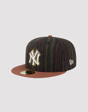 New Era New York Yankees 9FIFTY Vintage Herringbone Snapback Hat