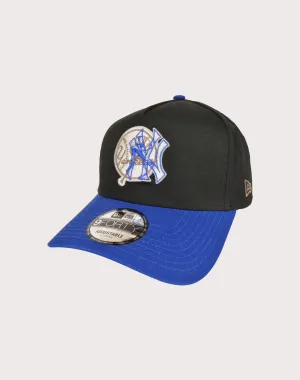New Era New York Yankees A-Frame 9Forty Dual Logo Hat