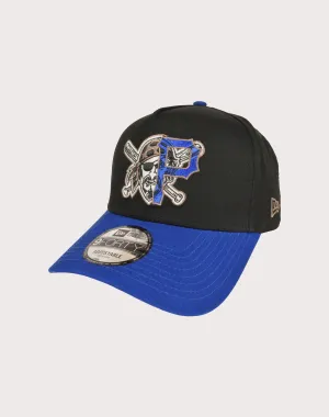New Era Pittsburgh Pirates A Frame 9Forty Dual Logo-Black/Blue