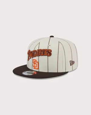 New Era San Diego Padres 9FIFTY Pinstripe Snapback Hat